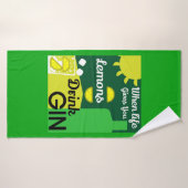 Gin Drinkers | Love Gin | Startdecor | Bars Servin Badhanddoek (Badhanddoek)