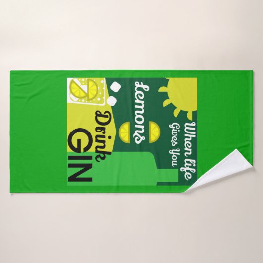 Gin Drinkers | Love Gin | Startdecor | Bars Servin Badhanddoek (Badhanddoek)