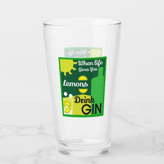 Gin Drinkers | Love Gin | Startdecor | Bars Servin Glas (Achterkant)
