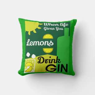 Gin Drinkers Love Gin Startdecor Bars Servin Kussen
