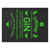 Gin Drinkers | Love Gin | Startdecor | Bars Servin Tafelkleed (Voorkant (Horizontaal))