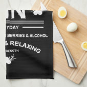 Gin Drinkers | Love Gin | Startdecor | Bars Servin Theedoek (Quarter Fold)