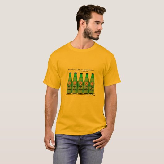 gin en joden t-shirt (Voorkant volledig)