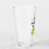 Gin en Tonic Time Quote Glas (Rechts)