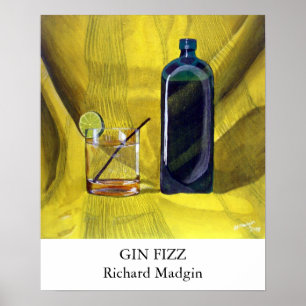Gin Fizz Poster