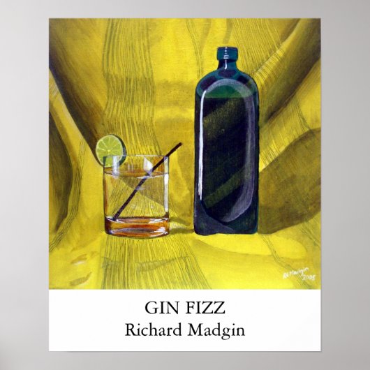 Gin Fizz Poster (Voorkant)