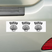 Gin Hoi (Thaise Humor Pun Wordplay) Bumpersticker (Op auto)
