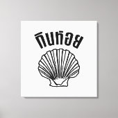 Gin Hoi (Thaise Humor Pun Wordplay) Canvas Afdruk (Voorkant)