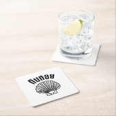 Gin Hoi (Thaise Humor Pun Wordplay) Kartonnen Onderzetters (Insitu)