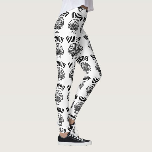 Gin Hoi (Thaise Humor Pun Wordplay) Leggings (Rechts)