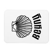 Gin Hoi (Thaise Humor Pun Wordplay) Magneet (Horizontaal)