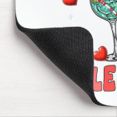 Gin Is My Valentine Hearts Matching Drinker Family Muismat (Hoek)