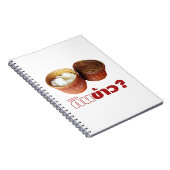 Gin Khao? ... Thais Lao Isan eten Notitieboek (Rechterzijde)