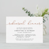 Gin Lane | repetitief diner Folie Uitnodiging (Staand Voorkant)