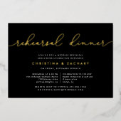 Gin Lane | Uitnodiging tot Folie tijdens het eten (Voorkant)