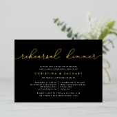 Gin Lane | Uitnodiging tot Folie tijdens het eten (Staand Voorkant)