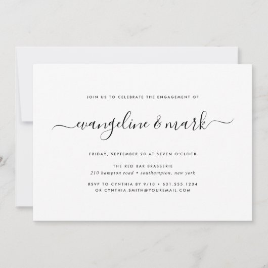 Gin Lane | Uitnodiging van de indienende partij (Voorkant)