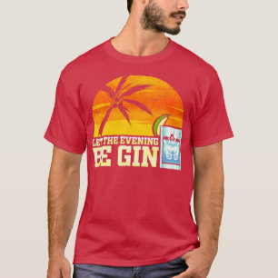 Gin Lover Cocktail Party Gin Tonic Juniper Vintage T-shirt