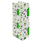 Gin Lover Gin Tonic Cocktail Party Bottle Bag Wijn Cadeautas (Achterkant Gekanteld)