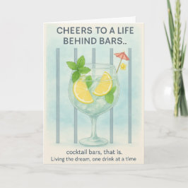 Gin Lover Kaart voor elk feest - Cheers