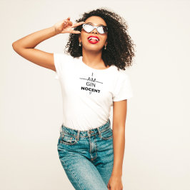 Gin Nocent Dames V Hals T-shirt