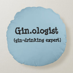 Gin.ologe Rond Kussen