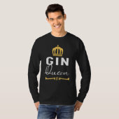 Gin Queen Malle Party Alcohol  Mallorca Schnaps Jg T-shirt (Voorkant volledig)
