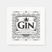 Gin servetten (Voorkant)