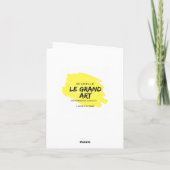 Gin Sling Vrolijk Kerstfeest Kaart (Achterkant)