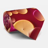 gin soda isometrisch patroon stropdas (Opgerold)