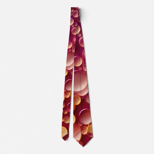 gin soda isometrisch patroon stropdas (Achterkant)