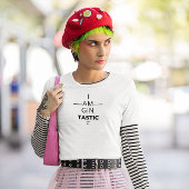 Gin Tastic Dames V Hals T-shirt