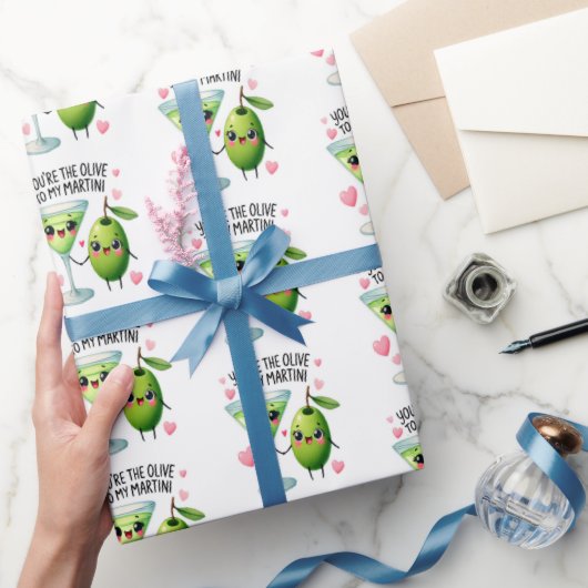 Gin to My Tonic Love Gift Wrapping Paper Cadeaupapier (Geschenken)