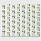 Gin to My Tonic Love Gift Wrapping Paper Cadeaupapier (Vlak)