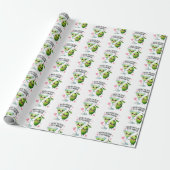 Gin to My Tonic Love Gift Wrapping Paper Cadeaupapier (Uitgerold)