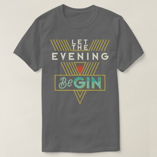Gin Tonic 4 T-shirt (Design voorkant)