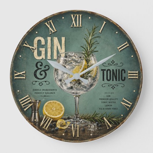 Gin & Tonic Grote Klok (Voorkant)