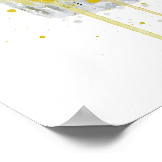 Gin & Tonic 'Lemon and Thyme Poster (Hoek)