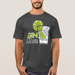 Gin Tonic Longdrink Drinker Party JGA Gift 5 T-shirt