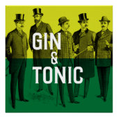 Gin & Tonic Perfect Poster (Voorkant)