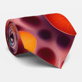 Gin Tonic Soda Waterverf Patroon Stropdas (Opgerold)