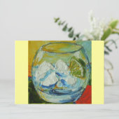 Gin Tonic Uitnodiging (Staand voorkant)