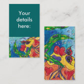 Gina de Goldfish Visitekaartjes (Voorkant / Achterkant)