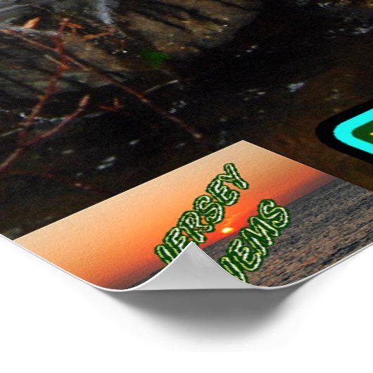 Gina in zwart-wit poster (Hoek)