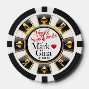 GINA & MARK BRUILOFT Vegas casino chip