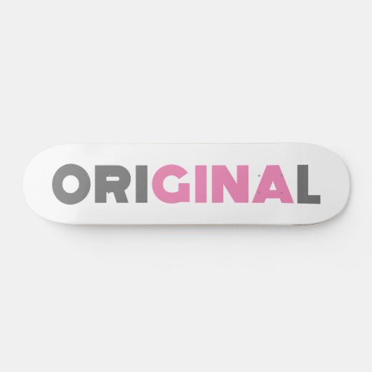 Gina Original Persoonlijk Skateboard (Horizontaal)