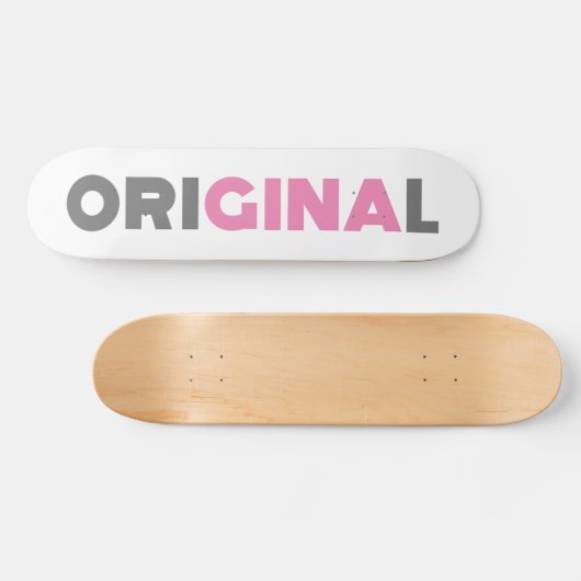 Gina Original Persoonlijk Skateboard (Horizontaal)
