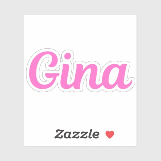Gina Sticker (Vel)