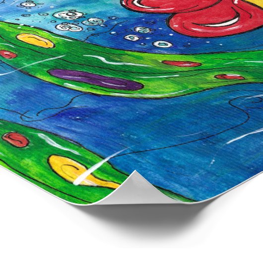 Gina the Goldfish Print (Hoek)