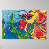 Gina the Goldfish Print (Voorkant)